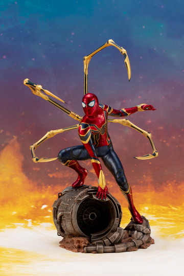 Peter Parker (Iron Spider), Avengers: Infinity War, Kotobukiya, Pre-Painted, 1/10